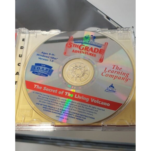 The Clue Finders 5th Grade Adventures CD-ROM 1999 The Learning Company - Picture 4 of 5